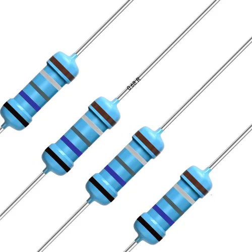 Vista 139 de California JOS - 100 resistencias de 0.24 ohm 1/2 W (0.5 vatios) ±1% tolerancia de película metálica, resistencia fija múltiple de valores