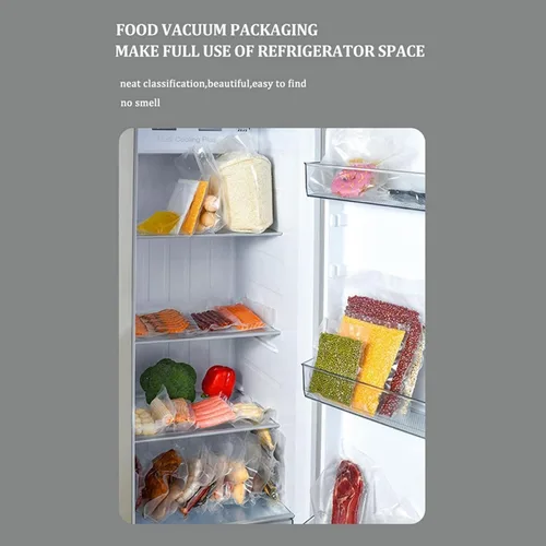 Vista 8 de Sellador al vacío Máquina de sellado térmico de alimentos Preservación Preservación Hogar portátil Mejor envasado fresco Empaquetador