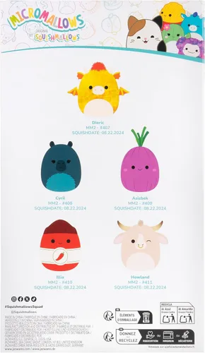 Vista 3 de Squishmallows Original Micromallows - Peluche de 5