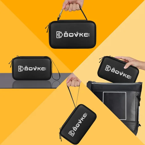 Vista 6 de BOVKE Flash Drive Case SD Card Holder 48 Slots USB Storage Case Thumb Drive Memory Card SDXC SDHC Card Organizer for SanDisk Samsung SamData Netac