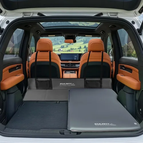 Vista 13 de Placa de extensión del colchón del asiento trasero del coche, extensor Gris-oscuro
