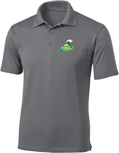 Vista 49 de Polo atlético de micro piqué NCAA para hombre Prime con cuello propio