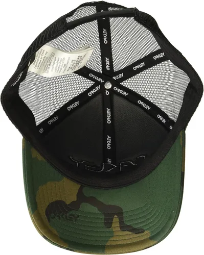 Vista 3 de Oakley Gorra de camionero Pilot de fábrica, B1b Camo Hunter