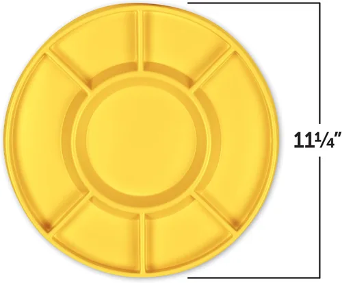 Vista 2 de Learning Resources Bandeja de clasificación circular, 1 pieza, herramientas de aula de pre-k+ para matemáticas tempranas, contar, clasificación