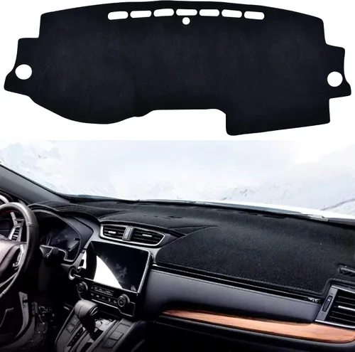 Vista 23 de SPEEDWOW Cubierta Alfombrilla para Tablero de Instrumentos Tapete Alfombra Compatible para Toyota Camry 2002-2006 Alfombrilla para Tablero Cubiertas