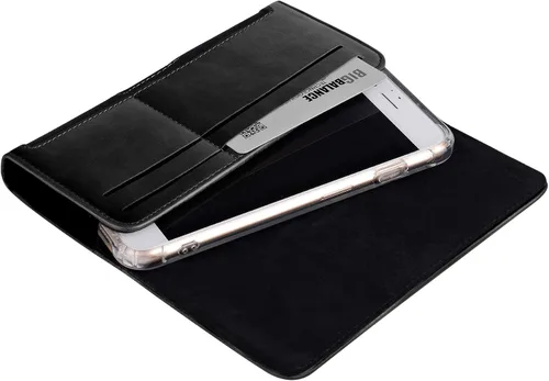 Vista 2 de BECPLT Funda para cinturón para Galaxy S23 FE, funda de nailon para teléfono celular con clip para cinturón y estuche de transporte para Galaxy S23+