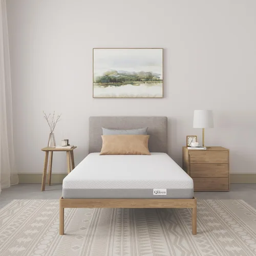 Vista 13 de NapQueen Colchón de Espuma Viscoelástica Twin de 5 Pulgadas, Sensación Media, Certificado CertiPUR-US, Cama en una Caja, Funda de Tela Suave