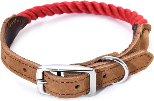 Vista 13 de Mile High Life Collar ajustable de polialgodón suave y fuerte con hebilla de liberación rápida para perros pequeños a grandes