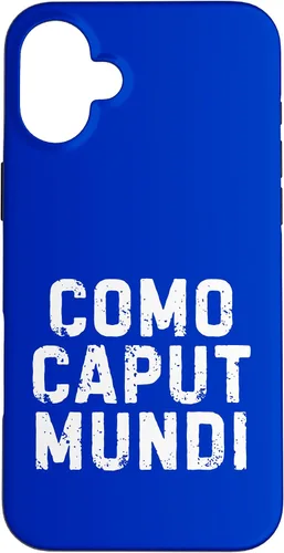 Vista 23 de Como Caput Mundi Città Simpatica Uomo Donna Bambino Case for iPhone 16