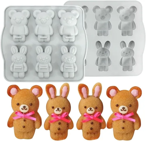 Vista 12 de Molde de silicona para tartas, bricolaje, hornear, chocolate, ecológico, molde para tartas, dulces, chocolate, pastel, hornear, accesorios de cocina