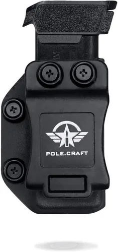 Vista 7 de Funda para cargador Kydex IWB/OWB - Mag Carrier - Para cargador doble de 0.354 in .40 / 0.354 in .40 cargador individual - P365 1911 Glock 19 19X 17