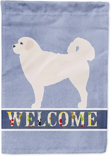 Vista 24 de Caroline's Treasures BB5552GF Affenpinscher Bandera de bienvenida para jardín, bandera decorativa para patio exterior, patio, parterres