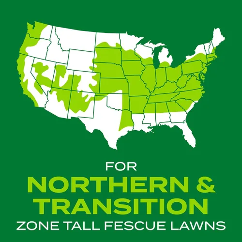 Vista 10 de Scotts Turf Builder Rapid Grass - Mezcla de festuca alta, 16 libras.
