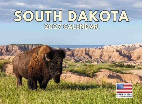 Vista 33 de Calendario de Alabama 2026 para pared, 12 meses, mensual, recuerdos escénicos de AL Hecho en Estados Unidos