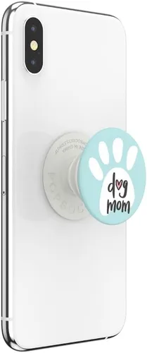 Vista 2 de PopSockets Agarre adhesivo para teléfono, soporte, soporte para teléfono, perro - Dog Mom