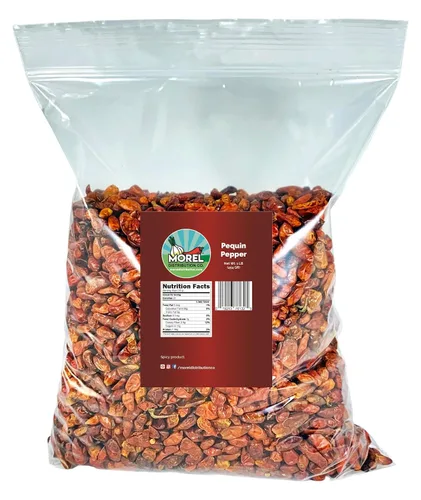 Vista 10 de Chile Pequin Pepper (Chile Pequin) Pimienta entera deshidratada: 1 oz, 2 oz, 4 oz, 8 oz, 1 libra, 2 lbs y 5 lbs! (1 oz)