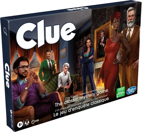 Vista 2 de Cluedo - Juego de mesa para niños de 8 años en adelante, clásico reinventado para 2-6 jugadores, juegos misteriosos de detectives, tiempo en familia