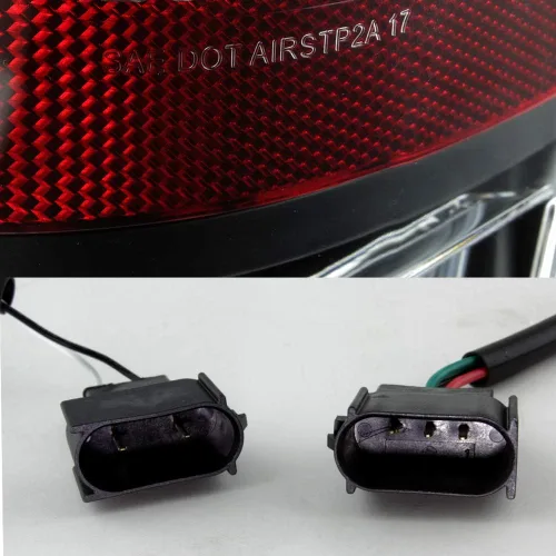 Vista 5 de AKKON - Compatible con Ford F150 2004-2008 [Styleside] Barra de tubo de tira LED negro luces traseras izquierda del conductor y lado derecho
