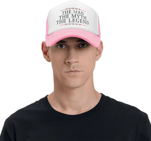 Vista 7 de Trucker Hat Men Weddings Officiant Marriage Snapback Cap Man Myth Legend Officiant Mesh Trucker