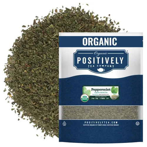 Vista 12 de Bolsas de hojas sueltas para té. Orgánicas por USDA. Positively Tea LLC.