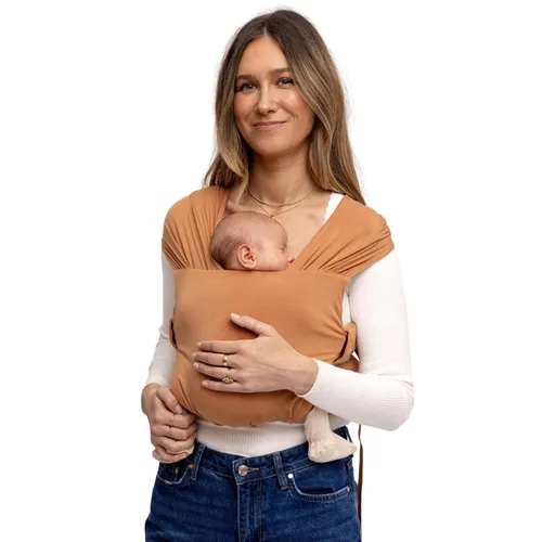 Vista 9 de WildBird - Envoltura con hebilla aérea - Bebés de 0 a 6 meses - Grande (L-4XL) Acadian - Portabebés recién nacido - Transporte frontal - Tela suave