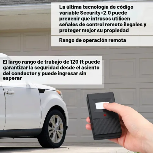 Vista 4 de Kingdder 2 piezas mando a distancia para puerta de garaje compatible con Linear Delta 3 DT DTA DTD DTC DNT00002A 8 interruptores DIP 310 MHz
