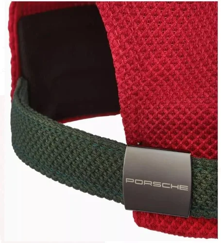 Vista 3 de Porsche RS 2.7 Collection Gorra de béisbol con hebilla rojoblancooliva ajustable con 5 paneles, Rojo, talla única
