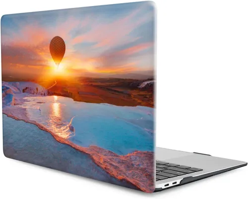 Vista 15 de Carcasa para laptop compatible con MacBook Pro de 14 pulgadas, modelo A2918, A2992, A2779, A2442, M3, M2, M1, versión 2021-2023, funda protectora