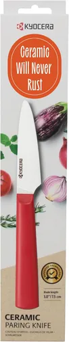 Vista 20 de KYOCERA INNOVATIONwhite Cuchillo de pelar de cerámica de 3 pulgadas: hoja