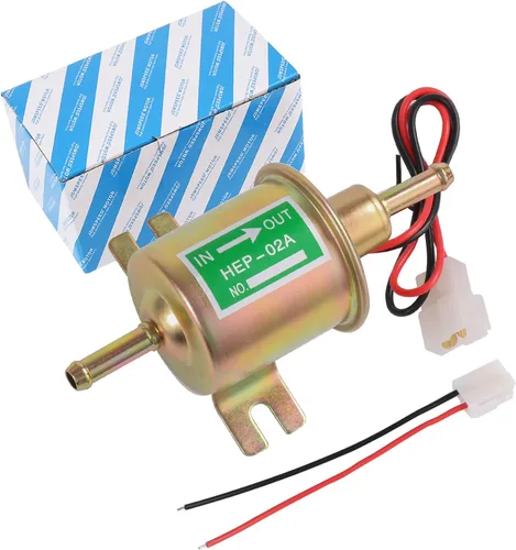 Vista 2 de Bomba de combustible eléctrica de alta resistencia de 12 V Universal W8sunjs Gasolina sólida de metal 12 voltios