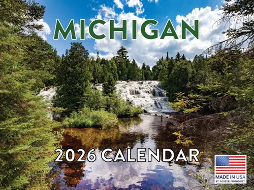 Vista 34 de Calendario de Alabama 2026 para pared, 12 meses, mensual, recuerdos escénicos de AL Hecho en Estados Unidos