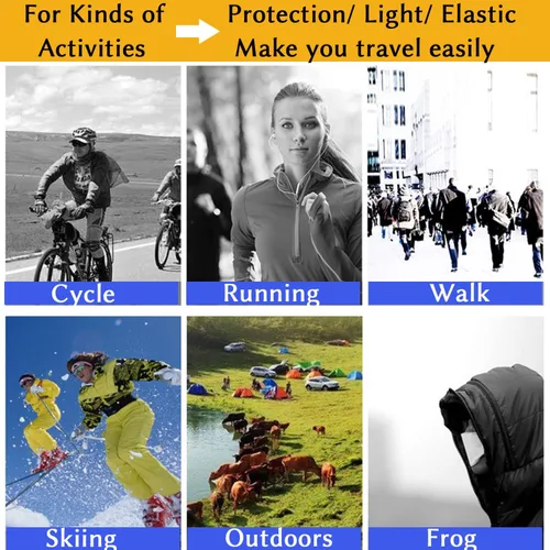 Vista 7 de VAJOOCLL Faraday Gaiter Shields 5G, 4G, Cellular, WiFi, Bluetooth, Faraday Scarf Effective Shielding Fluctuation Efficiency 99.99% Scarf Protect