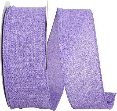 Vista 58 de Cinta Reliant Ribbon 92573W-031-09K para borde con alambre Everyday Linen Value, 1-1/2 pulgadas x 50 yardas, color negro