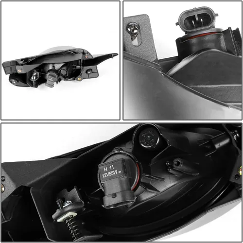 Vista 4 de DNA MOTORING FL-ZTL-126-SM - Luz antiniebla para parachoques delantero y lado del pasajero, mejora la visibilidad