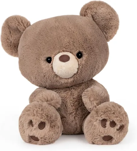 Vista 9 de GUND Oso de peluche Kai, animal de peluche prémium para edades de 1 año en adelante, vainilla/crema, 12 pulgadas