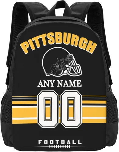 Vista 12 de Mochilas de encargo del deporte del fútbol, regalos personalizados modificados para requisitos particulares del bolso del viaje de la mochila