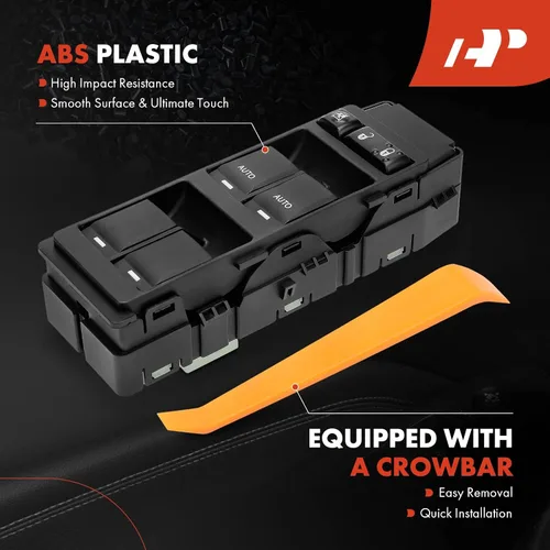 Vista 5 de A-Premium Master - Interruptor de ventana eléctrico compatible con vehículos Chrysler, Dodge y Jeep, 200, 300, Aspen, Sebring, Avenger, Durango