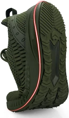 Vista 3 de Feethit - Tenis de correr modernos para hombre antideslizantes, ligeros, transpirables y de malla