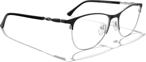 Vista 5 de Gafas de lectura de ojo de gato para mujer, estilo retro, para lecturas en computadora, con bisagras de resorte.