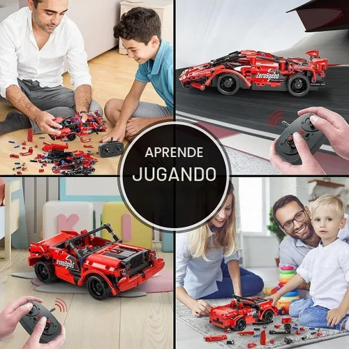 Vista 5 de SpringFlower Juguetes de bloques de construcción STEM regalos para niños de 6, 7, 8, 9, 10, 11, 12 años de edad, ladrillos de construcción