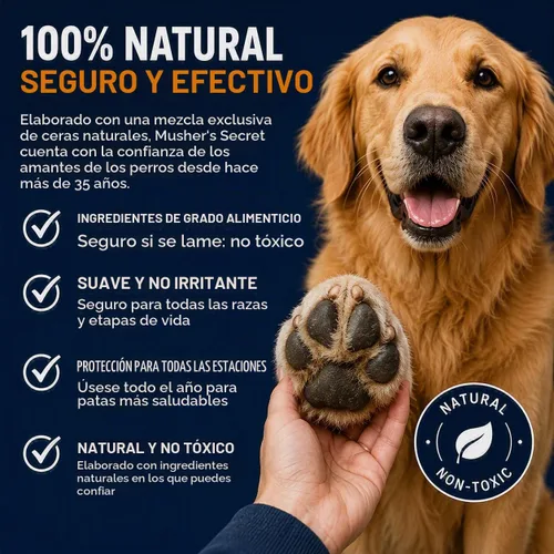 Vista 6 de Cera para protección de garras de mascota de Musher's Secret , Azul