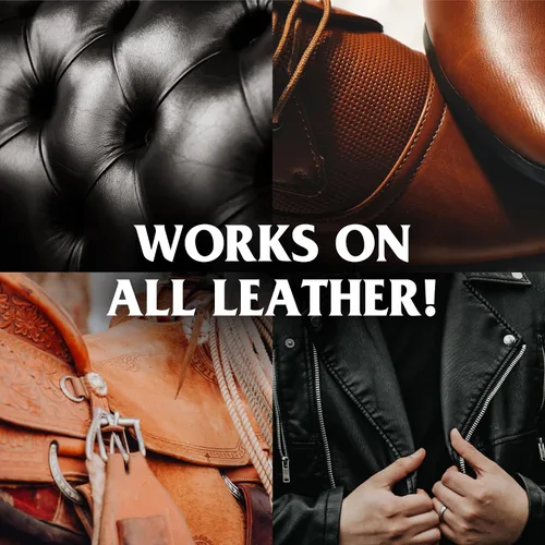 Vista 14 de Acondicionador líquido para cuero de un paso Mr. Leather 707310, 8 oz., Liquid