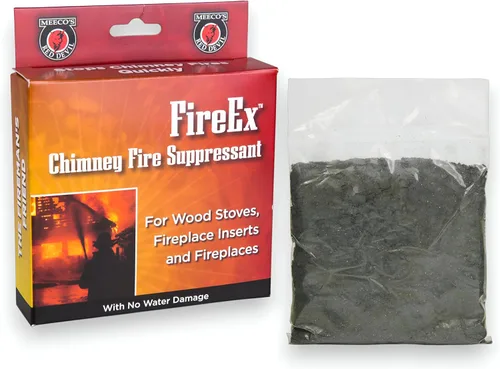 Vista 2 de MEECO'S RED DEVIL Supresor de incendios de chimenea FireEx