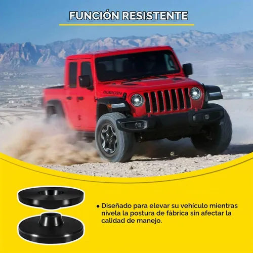 Vista 3 de KJ09192 Kit de elevación trasera de 3/4 pulgadas para Jeep Gladiator JT 2020 (paquete de 2, kit de elevación trasera de 0.75 pulgadas)