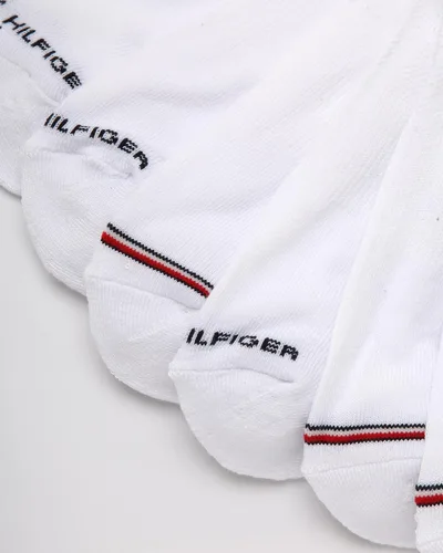 Vista 24 de Tommy Hilfiger Calcetines de corte bajo para hombre, paquete de 12 calcetines deportivos para correr que absorben la humedad para hombre