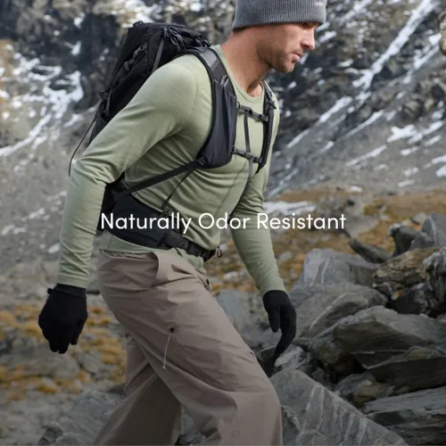 Vista 8 de Icebreaker Merino Camiseta de manga corta 150 Tech Lite multicolor (Dark Loden)
