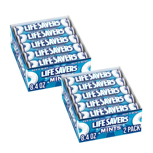 Vista 11 de LIFE SAVERS Paquete a granel de caramelos duros de 5 sabores, rollo de 1.14 onzas (paquete de 20)