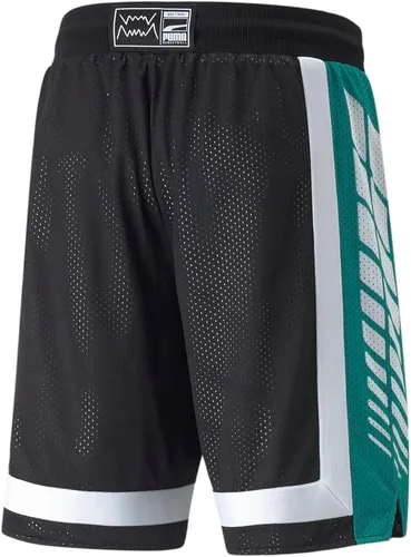 Vista 4 de PUMA Mapf1 Retro Short Casual para hombre, color negro