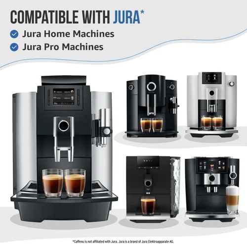 Vista 6 de Caffenu Tabletas de limpieza compatibles con Jura, limpiador de café