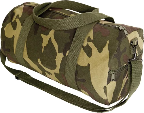 Vista 15 de Rothco Bolsa de Lona de Servicio Pesado para el Hombro Tipo Duffle - Bolsa Resistente de Equipo de Gimnasio y Viaje Gris carbón